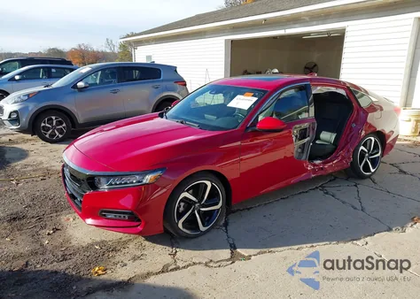 2020 Honda Accord Sport 2.0T from USA, damaged, VIN 1HGCV2F31LA019202